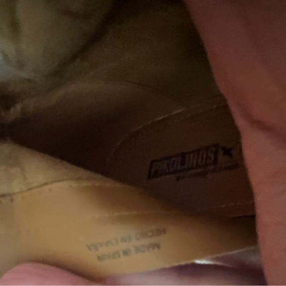 Pikolinos Brown Leather Ankle Boots - Picture 6 of 14